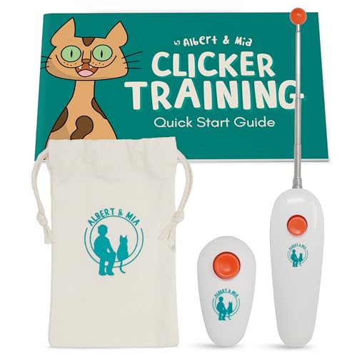 ALBERT & MIA Cat Training Kit 4-Piece Set