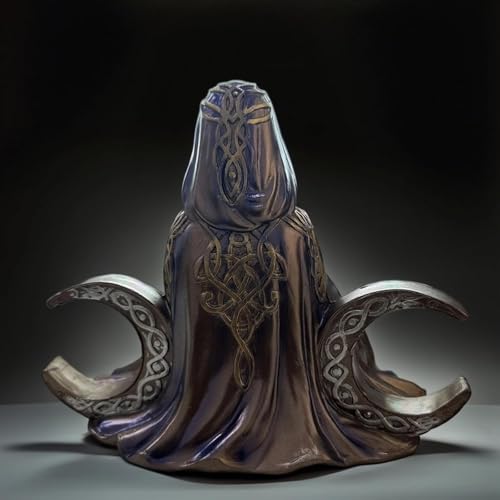 Estatua Diosa Madre Tierra Gaia en Resina Morada miniatura 4