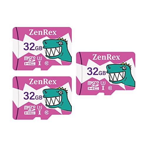 ZenRex 32GB 1pbN 3 Micro SDHC  4K UHD tHD rfI^ C10 U3 A1 [J[h J ^ubg X}[gtHp A_v^[t