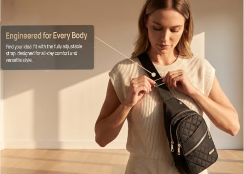 Image of YAZEKOUS Small Sling Bag Casual Crossbody Sling Backpack for Women Men, Trendy Cross Body Daypack Backpack