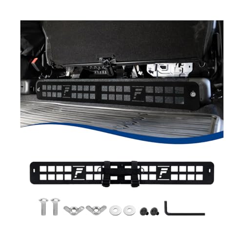 XPHAZZ Car Underseat Steel Storage Compatible with (2015-2025) F150 (2017-2025) F250 F350 F450 F550 (Organizer Molle Panel)