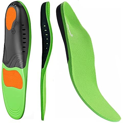 FonsBleaudy Orthotic Inserts with Arch Support - Best Shock Absorption & Cushioning Insoles for Plantar Fasciitis, Running, Flat Feet, Heel Spurs & Foot Pain (2XS Little Kids 2-3.5) Cover