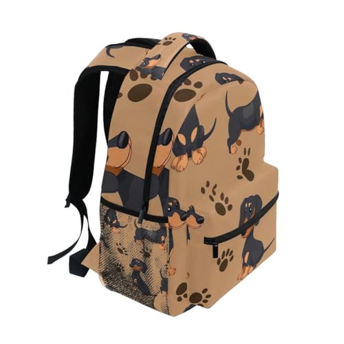 Printed Elementary School Backpack for Boys Girls, Lightweight Kids Travel Backpack, Back to School Supplies, 16 in2