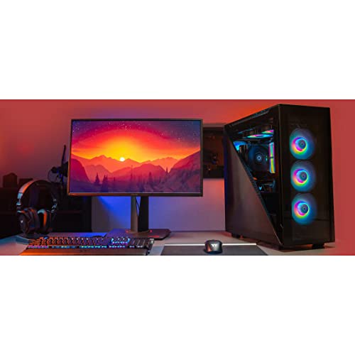 Image of Thermaltake Divider 500 TG Black Color ARGB ATX Mid Tower Tempered Glass Computer Case with 3 120mm 5V ARGB Front Fans + 1 120mm Standard Rear Fan + 2 Symmetrical Triangular Panels CA-1T4-00M1WN-01