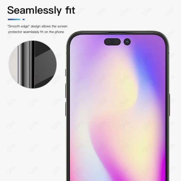 Image of Military-Grade Gorilla Tempered Glass For iPhone 14 Pro Max | 9H Hardness, Edge-to-Edge, Bubble-Free