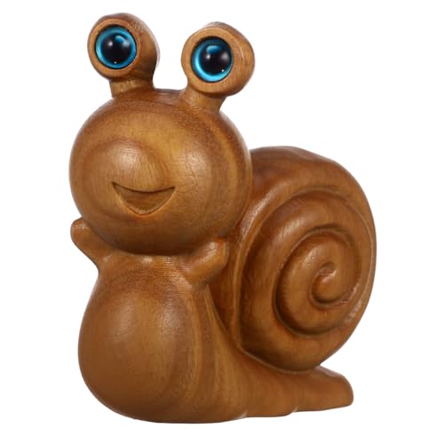 Artisanat sculpté à la main d'escargot, cadeau idéal pour collectionneur
