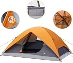 Amazon Basics Dome Camping Tent with Rainfly and Carry Bag