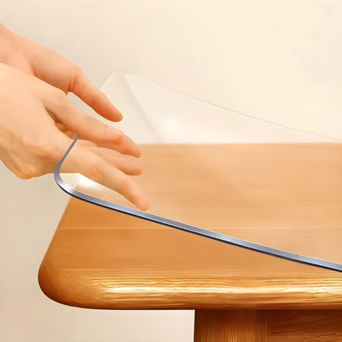 Image of Qlarity Covers 3mm UltraMax Shield Dining Cover Transparent, 19 x 66 Inch