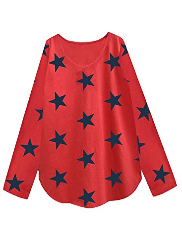 Image of A.T.U.N. (ALL THINGS UBER NICE) Womens Printed Cotton Long Sleeve Regular T-Shirt (Pack of 3)