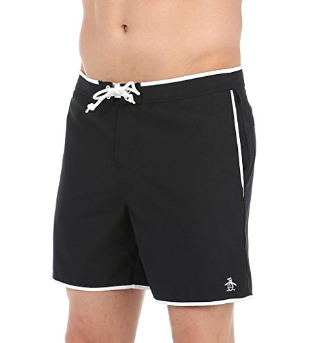 Original Penguin Men's Earl Fixed Volley Swim Trunk