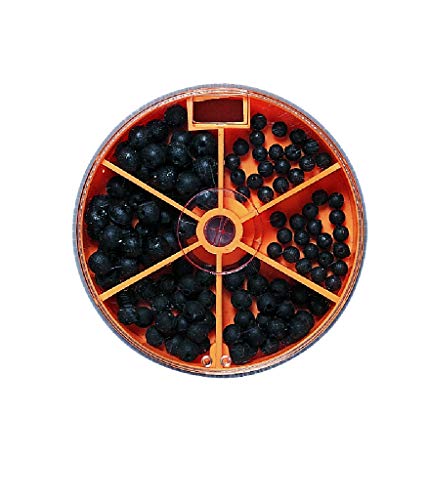 Set: ca 110 Premium Gummiperlen Sortiert Rubber Beads in Spender-Dose Cover