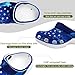 Toddler's Fashion Outdoor Beach Pool Shoes for Cute Summer Style, Blue Universe Galaxy Magic Wolf