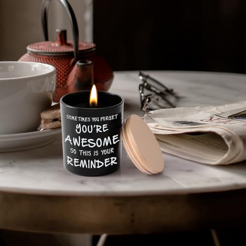BFJLIFE Candles Gifts for Men Unique Valentines Fathers Day Christmas Anniversary Birthday Gifts for Him Brother Boyfriend Husband Stocking Stuffers for Men Novelty Sandalwood Scented Soy Candle - Image 6