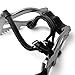 DEXSUR Horse Equine Dental Kit Speculum Horse Mouth Gag - Four Ratchet Settings, Secure Locking Mechanism, Stainless Construction, Leather Straps Included, Durable Equine Dental Kit.