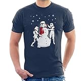Herren T-Shirt Original Stormtrooper Snowman Trooper Christmas Men\'s T-Shirt