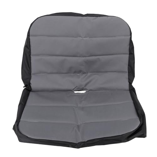 Asixxsix Riding Lawn Mower Seat Cover, Waterproof Dustproof Sunproof 600D PVC 420PU Oxford Tractor Seat Cover with 2 Large Pockets Universal Cushioned Seat Cover for Home or Farm Tractors