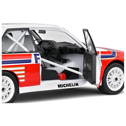 Modelo BMW E30 M3 1:18 Solido Blanco miniatura 6