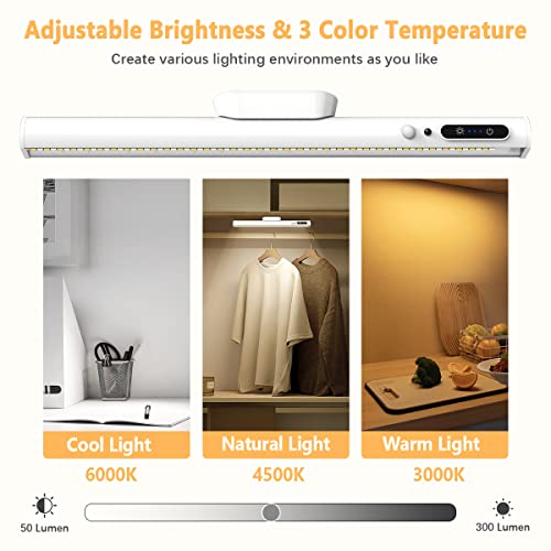 Image of Battery Powered Operated Wall Strip Light with Motion Sensor