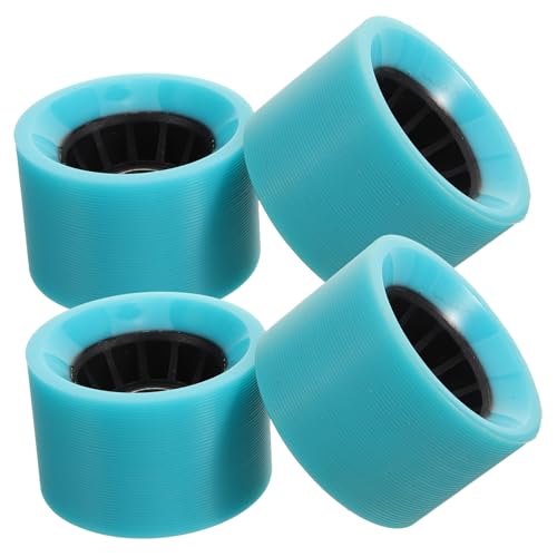 Balacoo Skating Accessory 4pcs Double Row Roller Skate Wheels Outdoor/indoor 95a Hardness Attractive