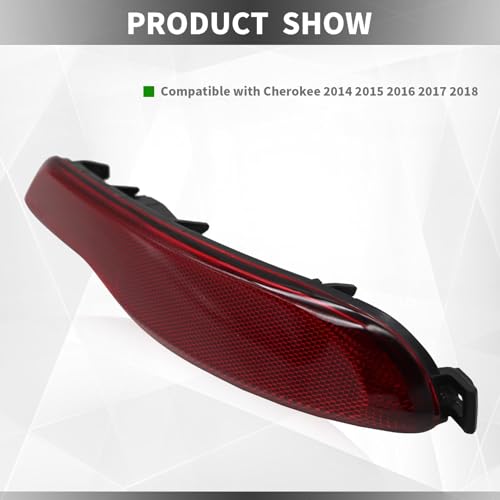 Image of Right Rear Bumper Reflector Compatible with Cherokee 2014-2018 | 68105144AC