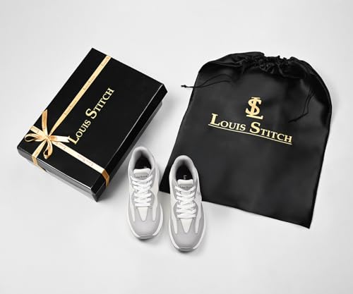 Image of LOUIS STITCH Women's Lightweight Athleisure Sport Shoes | Lightweight Casual Sneakers | Sporty Lace-Up Sneaker and Athleisure Wear| Perfect for Casual, Gym & Travel Wear | LSLD-AT-RF01