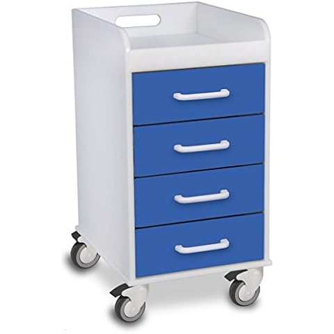 TrippNT 51080 Compact Locking Cart with Drawers Cover