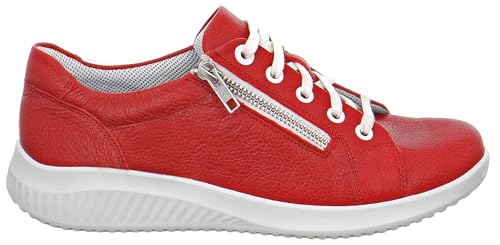 Jomos 857315-61-550 rouge rouge : chaussures de confort en cuir