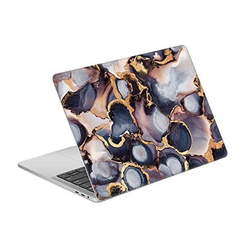 Autocollant Peau Vinyle MacBook Pro 13 A2338 Motif Artistique Encre et Paillettes