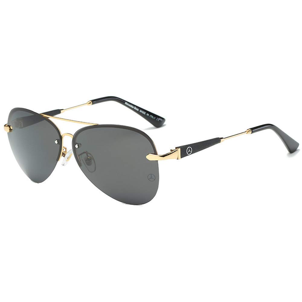 Men Aviator Sunglasses Women Vintage Polarized Pilot Sun Glasses UV 400 Protection (StyleA gold)