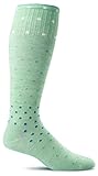 Sockwell Women's On The Spot Compression Socks, Medium/Large, Celadon