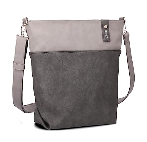Zwei Damen Umhängetasche Jana J12 Crossbody Bag 9 L Handtasche Bicolor...