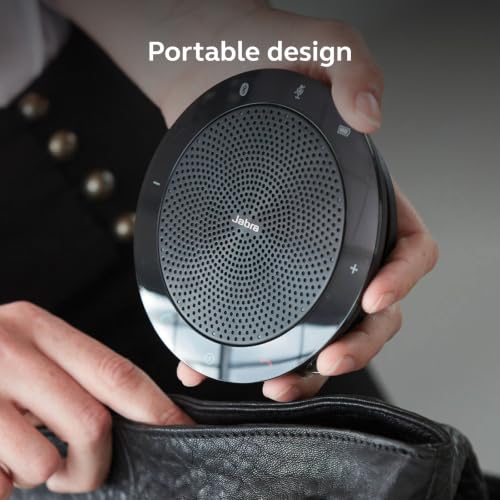 Jabra Speak 510 (2025 Edition) Portable USB Bluetooth Speaker, Black - image 8