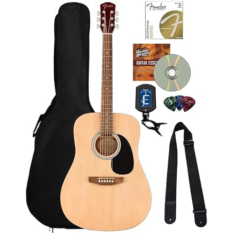 Fender Dreadnought Acoustic Guitar Bundle Cover