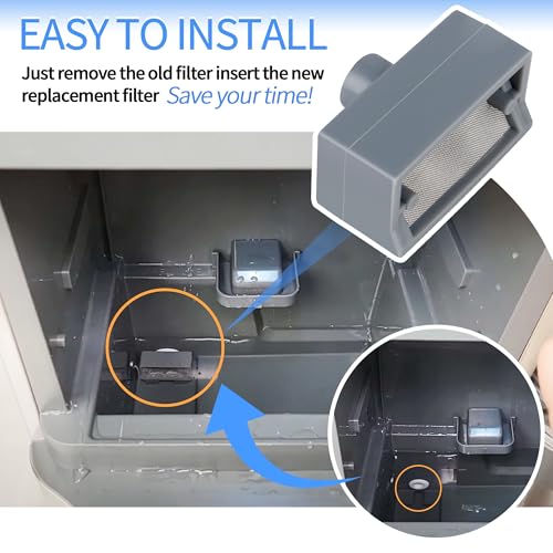 Image of Ice Maker Filter for GE Profile Opal 2.0 Nugget Ice Maker | 4PCS Countertop Ice Maker Filter for GE Profile Opal 2.0 & 1.0 Ice Maker- for GE Profile Opal Replacement Parts