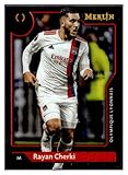 RAYAN CHERKI 2021-22 Topps Merlin Chrome UEFA League #59 NM+-MT+ Soccer