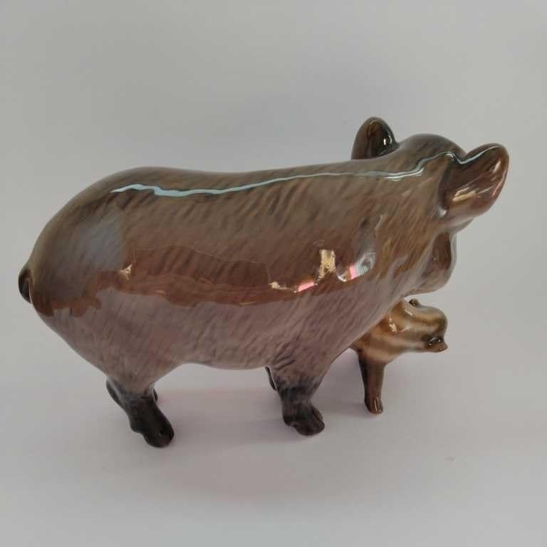 Amazon.co.jp: 猪 いのしし フィギュリン 置物 ロイヤル