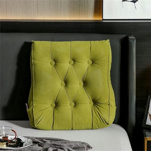Traversin triangulaire tête de lit support de positionnement vert - 3