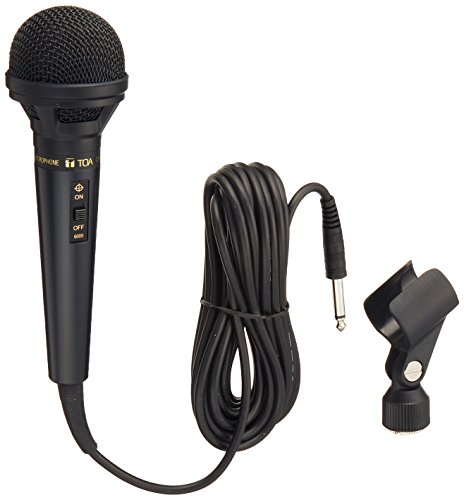 マイク　ダイナミックマイクロホン　DM-H20 2本セット Amazon | TOA ハンド型ダイナミックマイク トークスイッチ付 DM