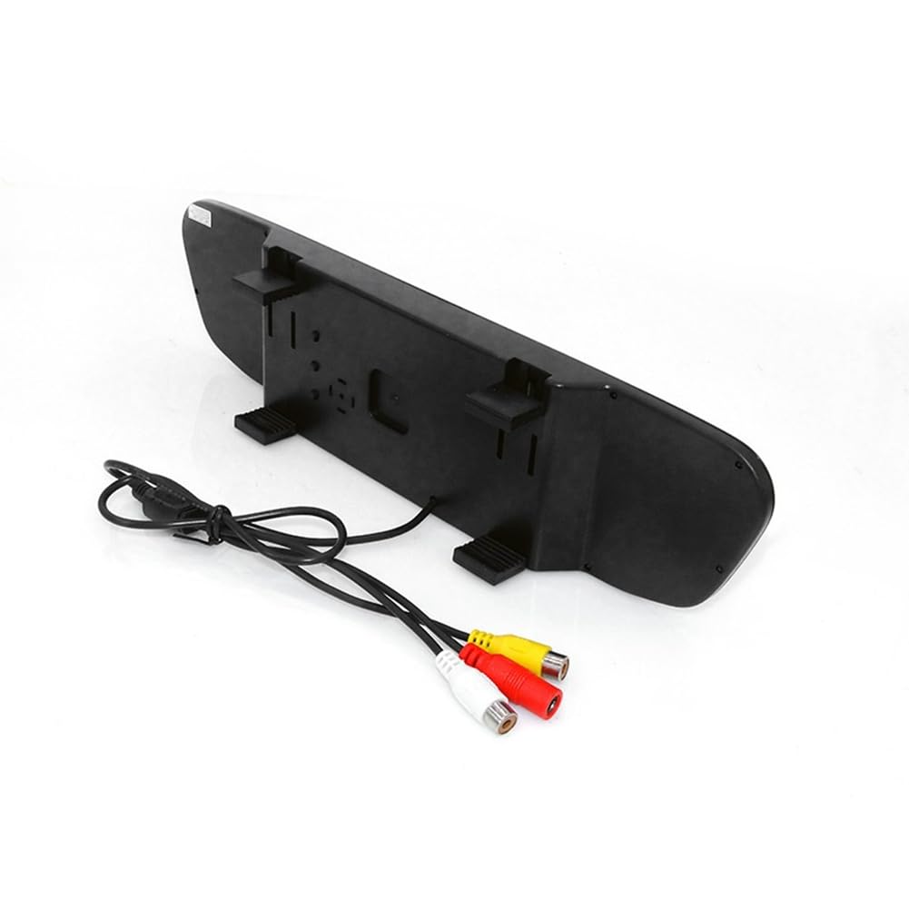 Écran TFT LCD HD800X480 de 5 pouces pour voiture avec 2 entrées vidéo