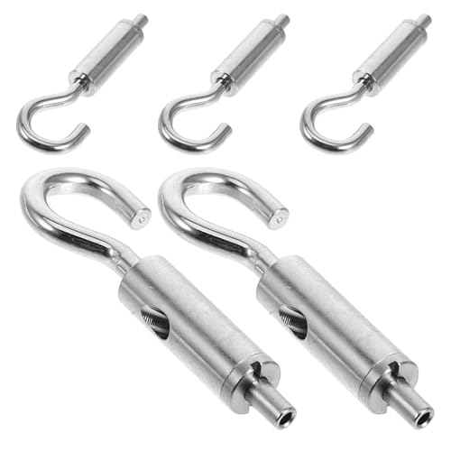 COHEALI 5pcs Tensores para Cables de Alambre de Latón para Publicidad Exterior y Centros Comerciales, Alta Resistencia para Instalación Estable de Cables y Exhibidores miniatura 1