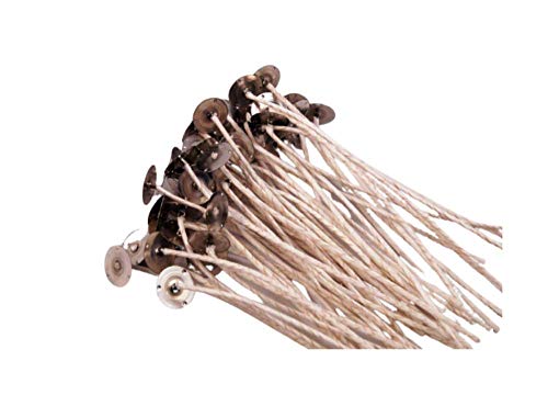 Mechas para velas 6 pulgadas de algodón con núcleo