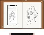 HUION Note Smart Notebook Writing Pad Digital Notepad Bluetooth 5.0 with 8192 Pressure Levels for Note-taking and Sketching Compatible Android/iOS/Windows/macOS/Linux, Brown