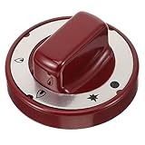 Bouton de commande du poêle : surface lisse, facile à nettoyer, le bouton du poêle est confortable à saisir, simple et élégant.