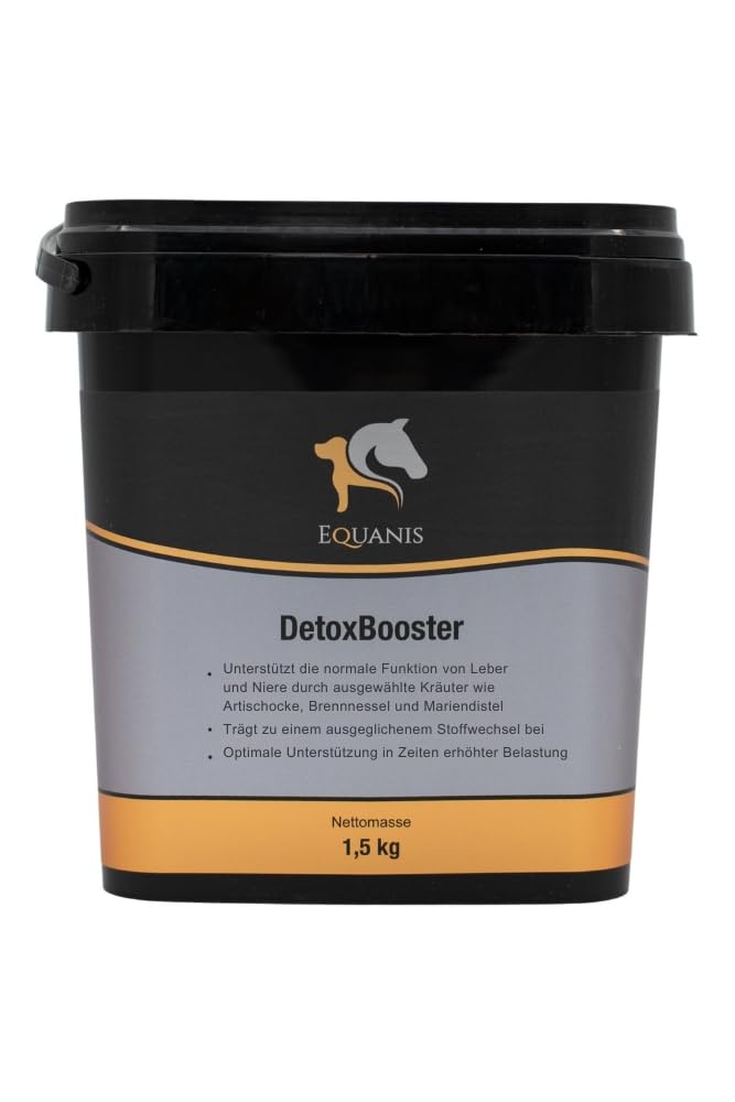 Equanis DetoxBooster - Fördert auf natürliche Weise die Normale Funktion von Leber und Nieren