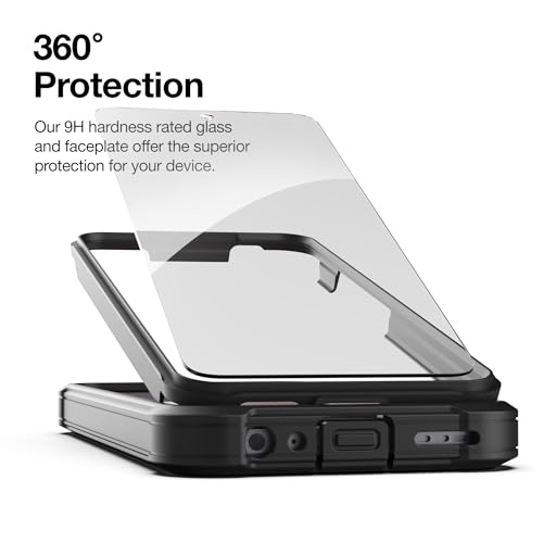 image for ENCASED Rugged Case for Moto G Power 5G 2024 Phone Case with Tempered 