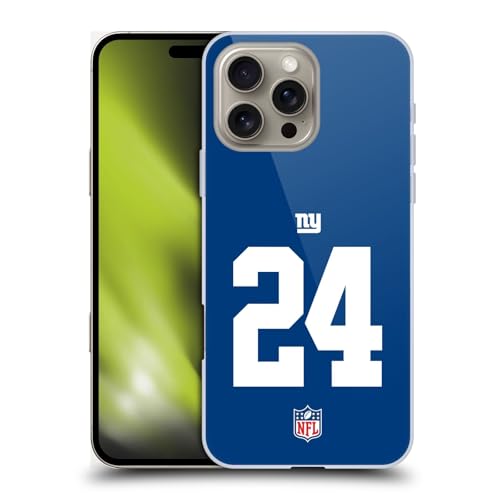 Coque New York Giants personnalisable pour iPhone 16 étui rigide NFL