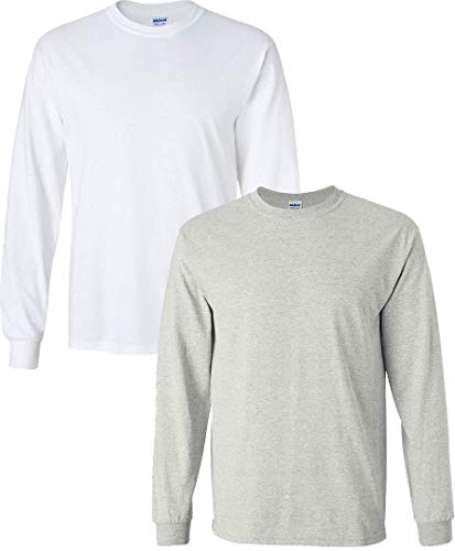 Image of Gildan Men's Ultra Cotton Long Sleeve T-shirt, Style G2400