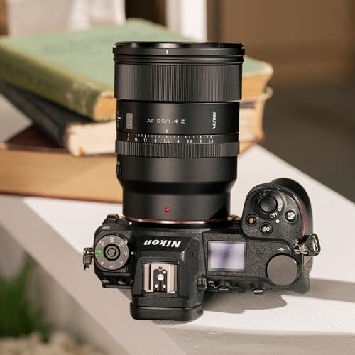 Image of VILTROX 85mm f /1.4 F1.4 Z Full Frame Lens Auto Focus Large Aperture Prime Portrait Lens with Hyper VCM Motor Compatible with Nikon Z-Mount Cameras Z5 Z50 Z50II Z6 Z6II Z7 Z7II ZFC Z30 Z9 Z8 ZF Z6III