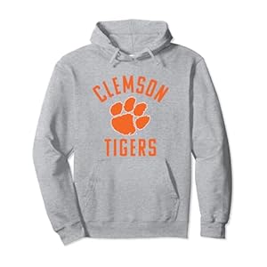 Clemson University Tigers Large Pullover Hoodie