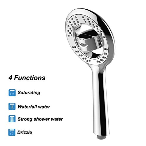 Preisvergleich Produktbild BTSSA Ultraflacher Handbrausekopf mit 5-Zoll-Kompressor